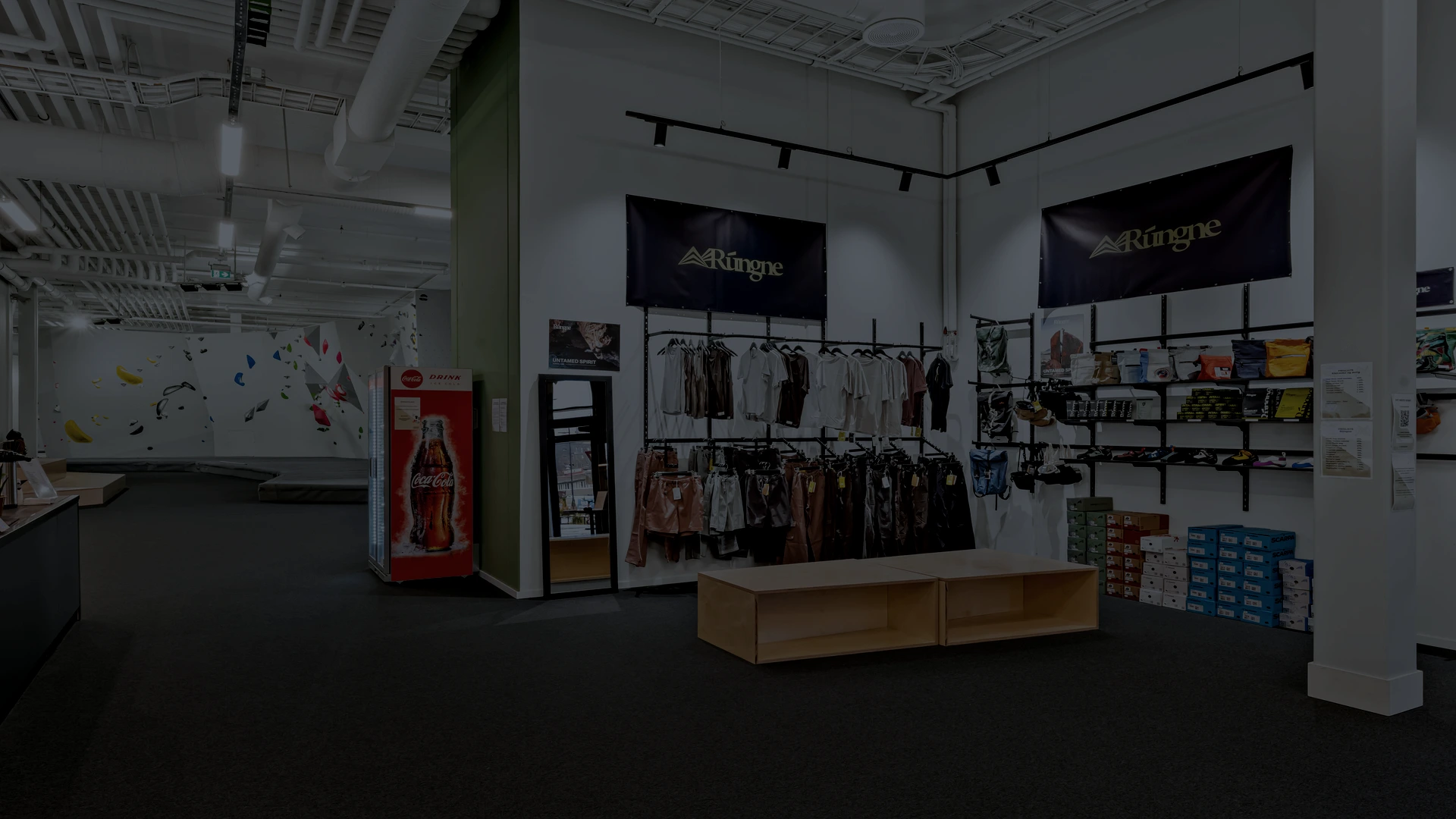 Butikk med Rungné klær