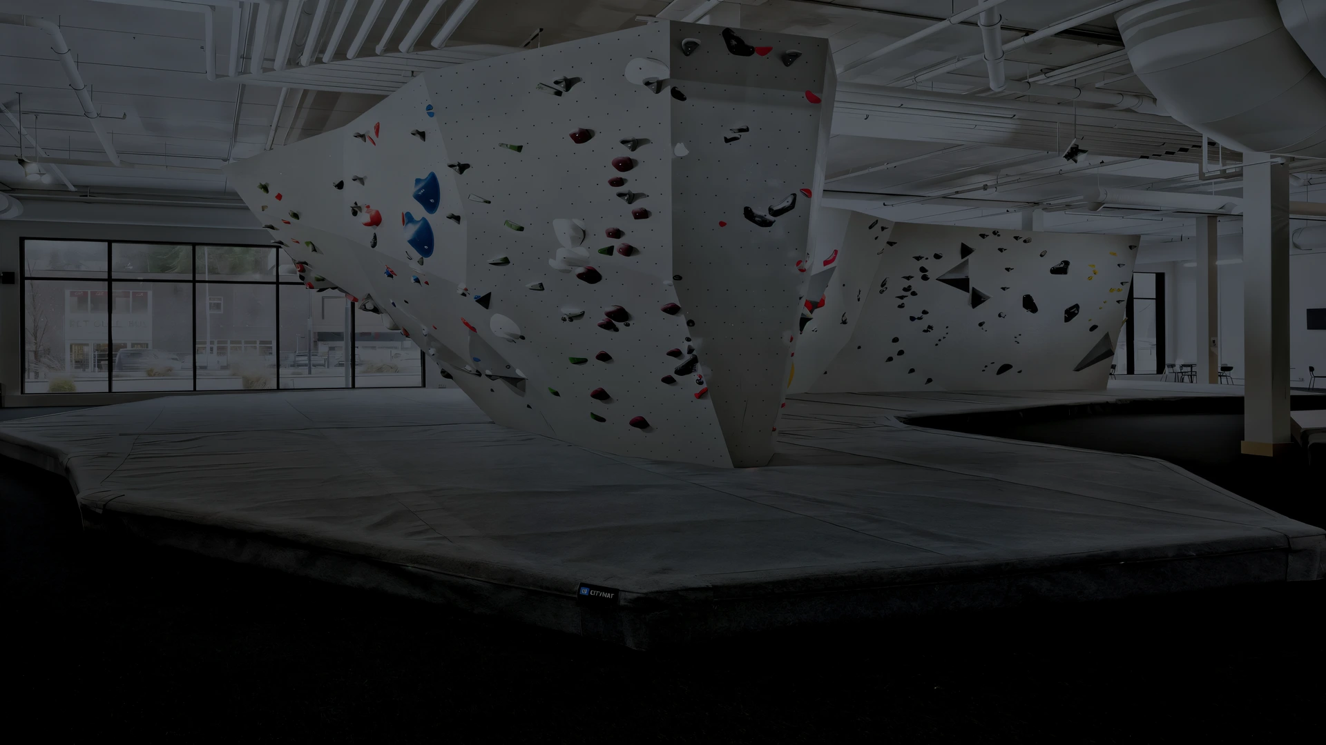 Klatrer på overheng